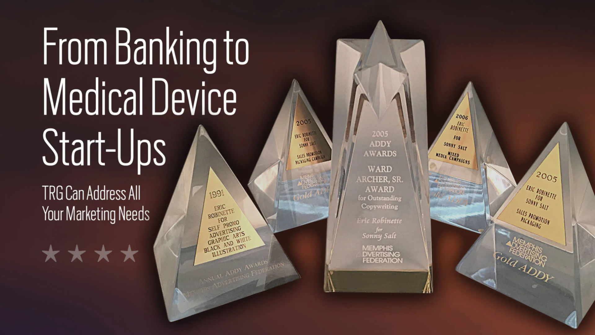 From banking to medical.